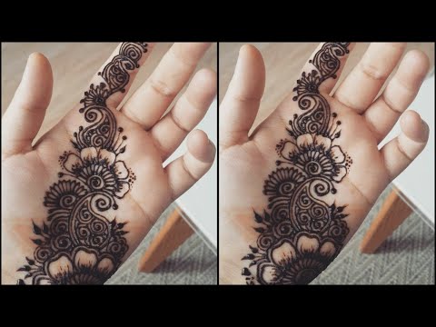 Easy Bel Design/Front Hand Arabic Mehndi Design/Arabic Bel Mehndi Design/Simple Mehndi Design/Mehndi