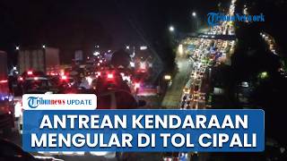 Kondisi Terkini Kemacetan Jalur Arteri Cikopo Akibat One Way Tol Cipali, Antrean Kendaraan Mengular