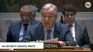 US, Israel & Iran strikes condemned by UN Secretary-General as 'grave threat to international peace'