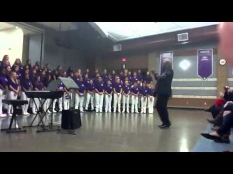 Brielle Angelique Xmas Winter concert 2013