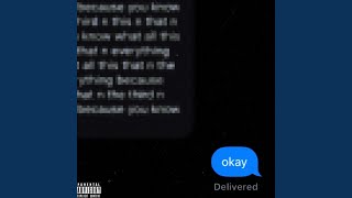 Cover art for okay
