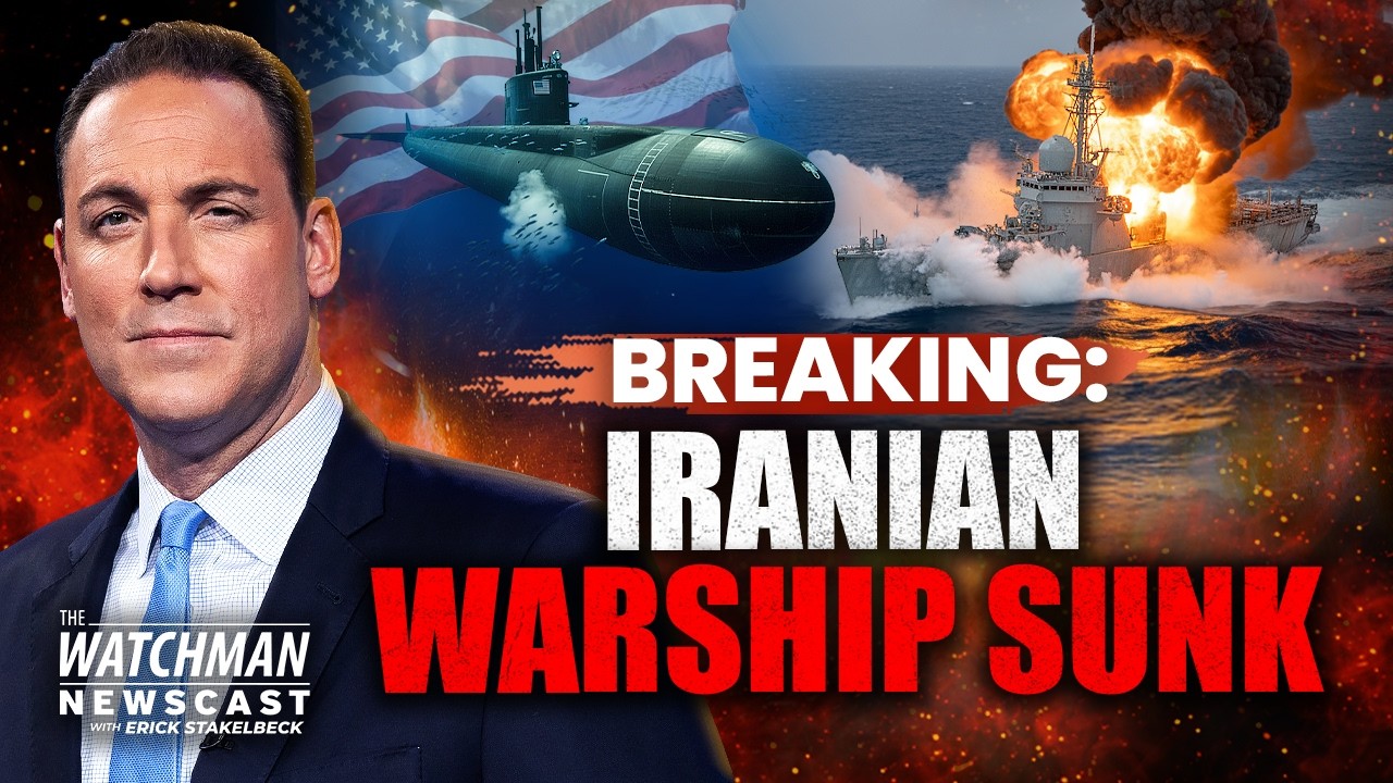 U.S Torpedo SINKS Iranian Warship; Khamenei Son NEXT Supreme Leader? | The Watchman