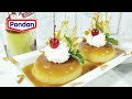 Pondan Pudding Flan Vanilla Caramel Vanilla Pudding