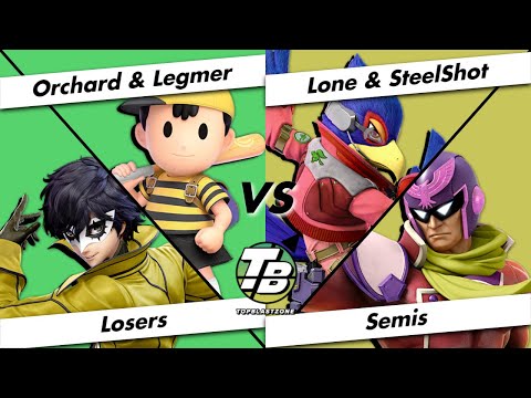 Top Blastzone 4 Losers Semis - SLU | Orchard & Legmer Vs. Lone & SteelShot - SSBU Doubles