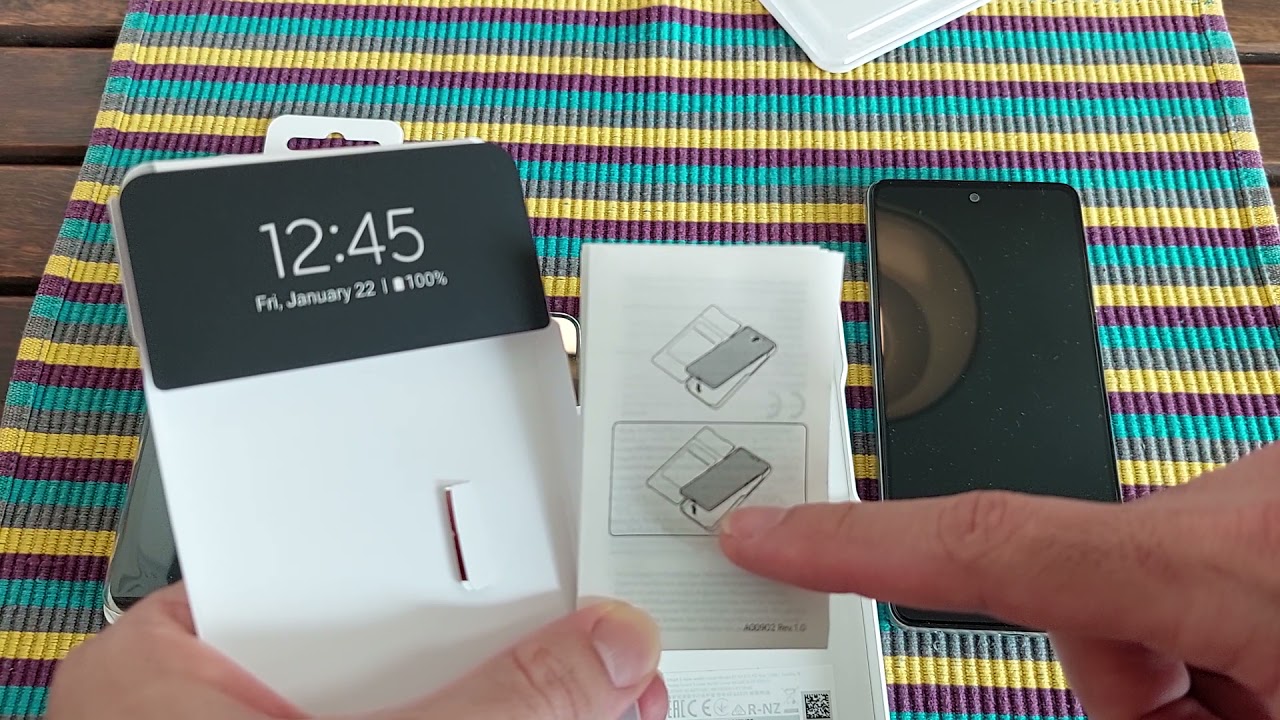 Smart S View Wallet Cover - Samsung A52s 5G.