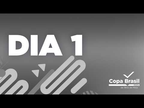 Copa Brasil Prata - Porto Alegre - RS | Dia 1 (Tênis de Mesa)