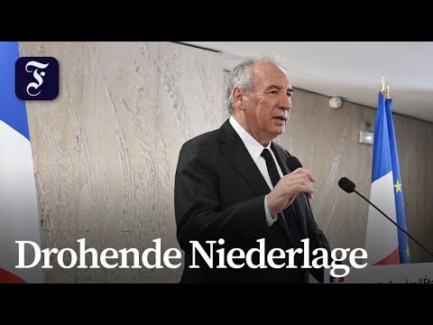 Regierungskrise: Frankreichs Premier stellt die Vertrauensfrage