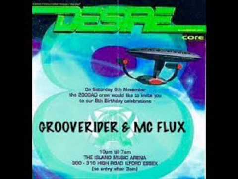Grooverider Mc Flux @ Desire 8th Birthday Bash 9th November 1996