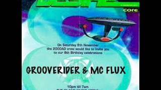 Grooverider Mc Flux @ Desire 8th Birthday Bash 9th November 1996