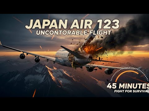 Japan Air 123 – The Deadliest Boeing 747 Crash in History | 45 Minutes of Terror