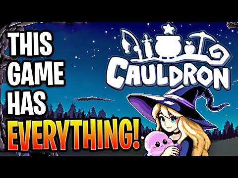 This IDLE Game HAS EVERYTHING! | Cauldron 100%