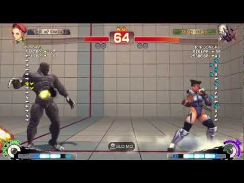 shimolen (Cammy) vs POONGKO (Seth) AE2012 Ranked Match Pt 2 *720p HD*