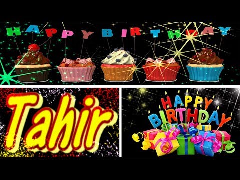 Tahir Happy Birthday Song With Name | Tahir Happy Birthday Song | Special Wishes Greetings | Status