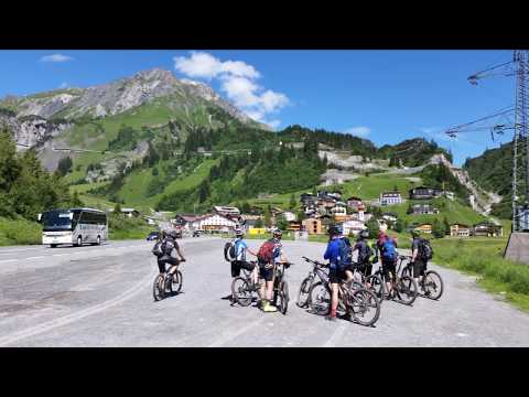 Transalp Tag 1/7, von Oberstdorf über den Schrofenpass nach Stuben