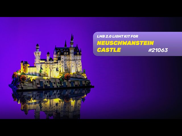 Video Teaser für LIGHT MY BRICKS - Architecture Neuschwanstein Castle 21063