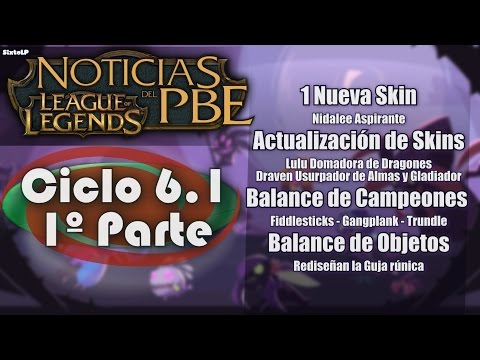 Nueva Skin (Nidalee Aspirante) - Actualización de Skins - Balance de Campeones y Objetos - Noticias