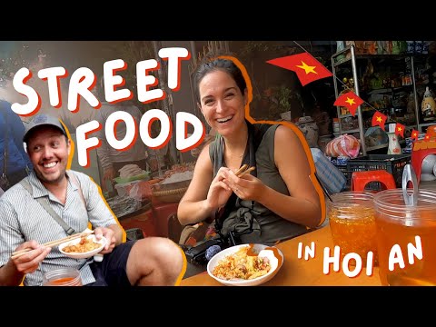 A MELHOR COMIDA DE RUA DE HOI AN! 🇻🇳🥢 (muito divertido com Eat Hoi An)