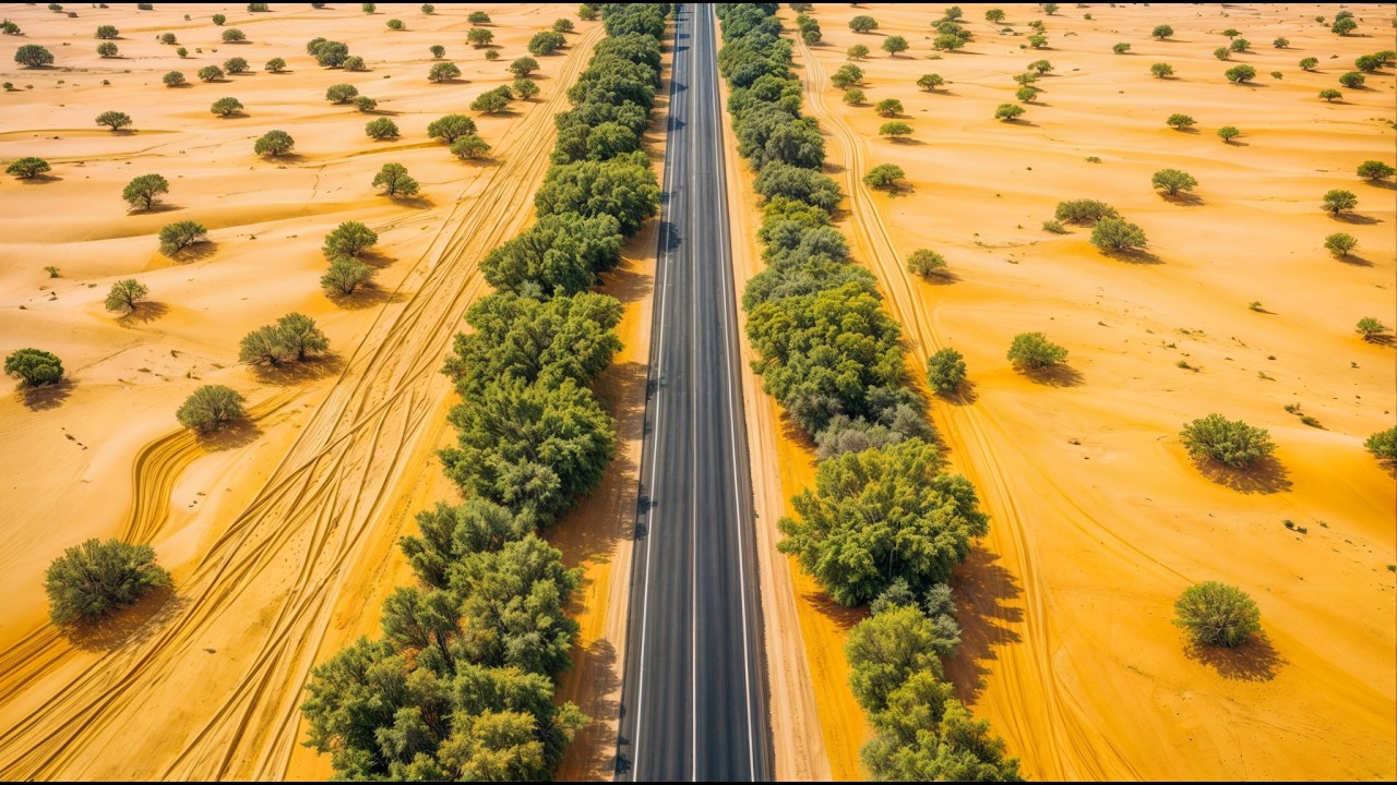 Mega projeto de $600 milhões! Por que a China construiu uma estrada de 446 km no deserto de Tarim?