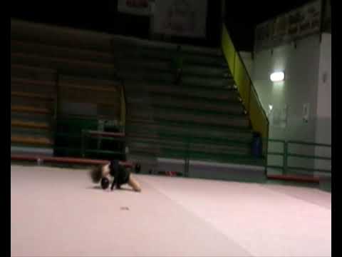 Valentina Rizzo ball training