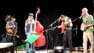 The Flint Ridge Millers perform Handsome Molly on Red Barn Radio.avi