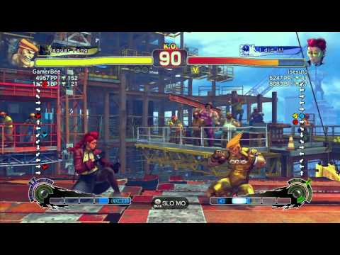 GamerBee (Adon) vs isesuto (Viper) - SSF4 Arcade Edition Xbox Live Ranked Match