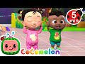 Head Shoulders Knees And Toes COCOMELON Nursery Rhymes Lullabies Baby Kids Songs