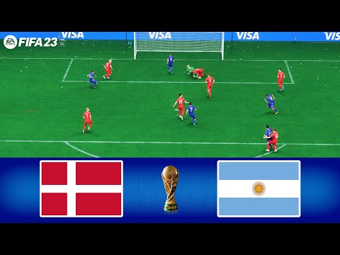 FIFA 23 - DENMARK vs ARGENTINA - FINAL FIFA WORLD CUP | GAMEPLAY PC