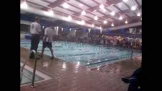 preview picture of video 'Swim Meet Back Stroke, Dives, Paddles Symone'