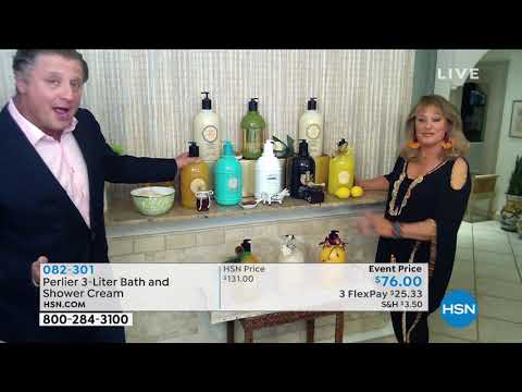 Perlier 3 Liter Double Latte Bath   Shower Milk Cream