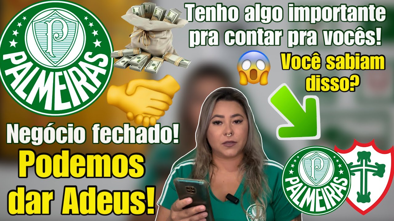 ✍🏻 PODEMOS DAR ADEUS A + UM! NÃO TEVE JEITO 🤦🏼‍♂️ NEGÓCIO FECHADO! TEM UM DADO IMPORTANTE! SABIAM?
