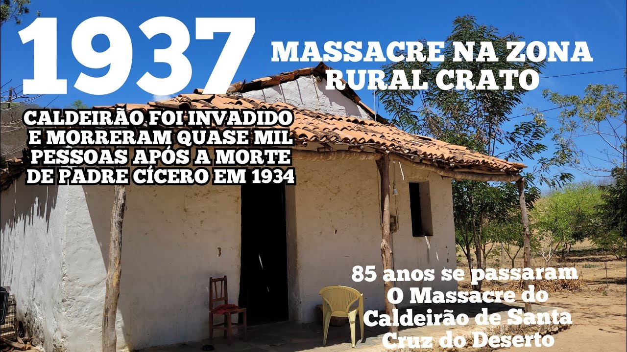 Massacre do Caldeirão após 85 anos .Dona Mariquinha e seus filhos e netos moram no local.Tem museu
