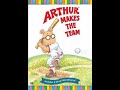 Opening To Arthur Makes The Team 2004 DVD