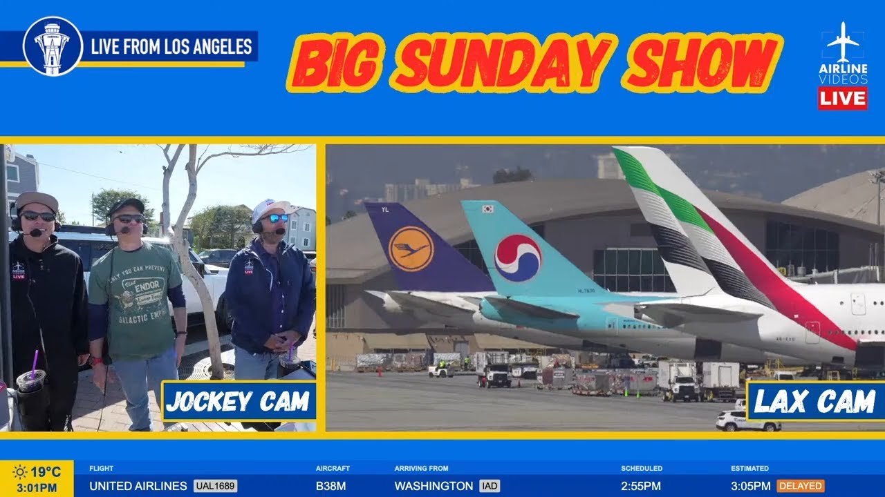 🔴LIVE Los Angeles (LAX) Airport Plane Spotting (March 9th, 2025)