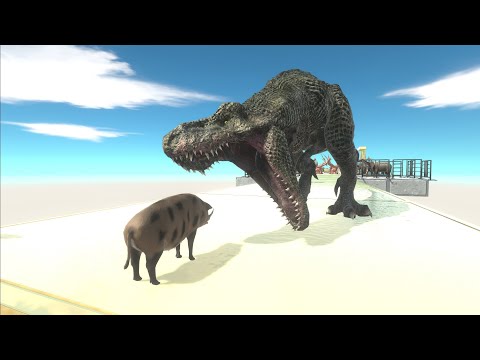 Dinosaur Race 43 - Animal Revolt Battle Simulator