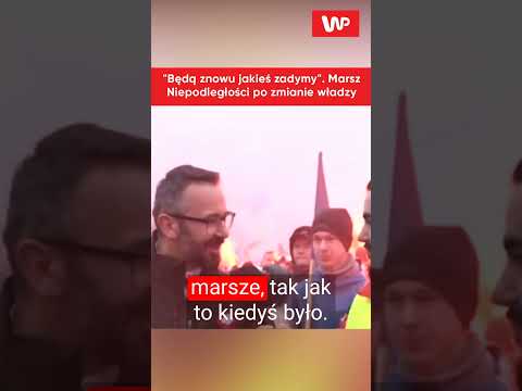 "Będą znowu jakieś zadymy". Marsz Niepodległości po zmianie władzy #shorts