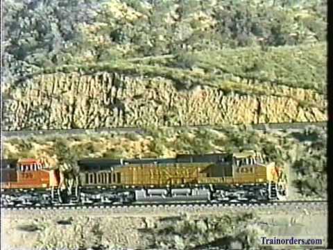 Classic Railroad Series 99 - BNSF and UP Race on Cajon Pass June 28, 2001