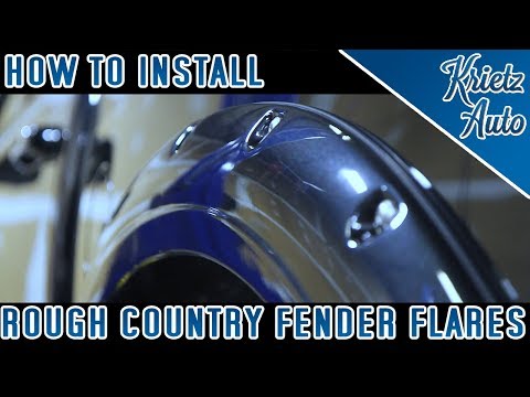 Install Rough Country Fender Flares For Ram 1500 | Krietz Auto