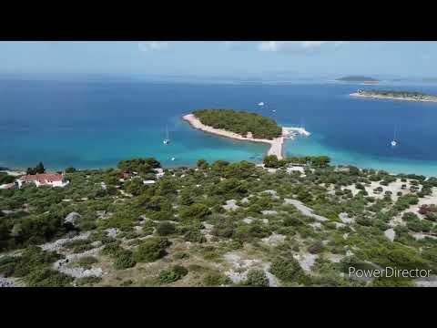 Kroatien 2024 ( Murter ) Mini Camp Lasatka  ( 4 K ) mit dem Wohnmobil