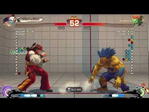Tsubapy (Vega) vs T SRAI (Blanka) - AE2012 Match *720p HD*
