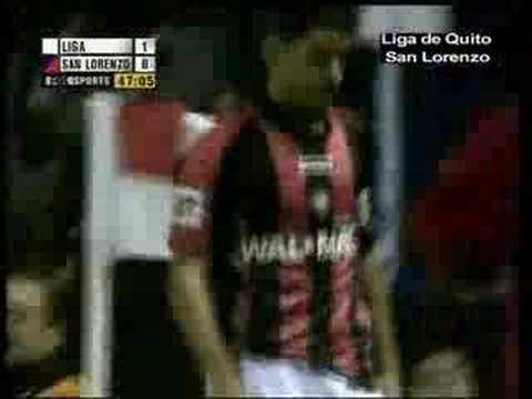 Liga de quito 1 San Lorenzo 1