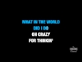 Crazy in the Style of "Patsy Cline" karaoke video ...