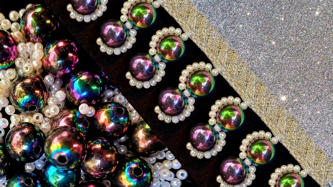 Have you ever seen this elegant and beautiful embroidery tutorial?#DIY⚘️⚘️⚘️