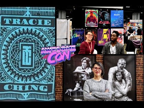 Tracie Ching Interview | Awesome Con 2019 | Artist Alley | Illustrator