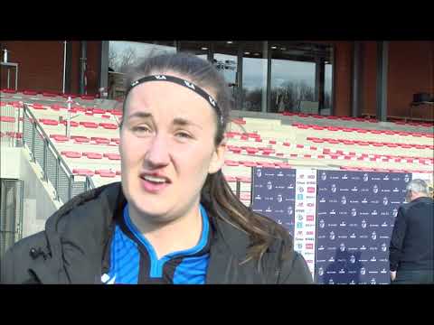 Interview met Club Brugge YLA speelster Ellen Martens na de WSLB uitwedstrijd bij Standard Luik