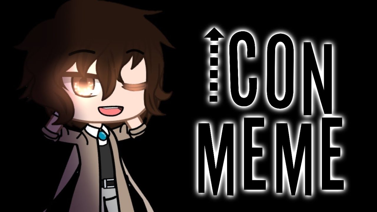 Icon Meme || Dazai Osamu || Bsd || Flash Warning || Gacha Club || Lazy