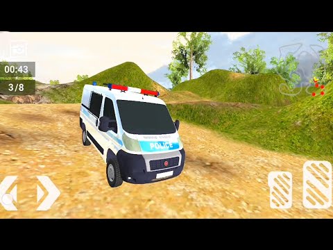 Offroad POLICE VAN 2020 - Police Jeep #4 - POLICE CAR Driving Offroad - Android Gamelplay