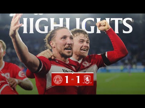 Highlights | Leicester 1 Boro 1 | Matchday 14