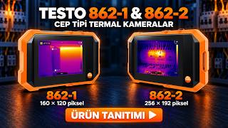 Testo 862-1 ve 862-2 Cep Tipi Termal Kamera #thermalimagingcamera #testo #termal