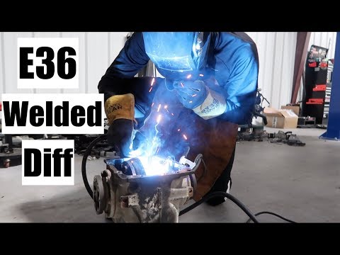 How To Weld A Diff In A BMW E36... ITS GREAT!