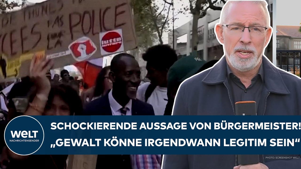 FRANKREICH: Schock! Politiker demonstriert einfach mit! "Gewalt könnte irgendwann legitim sein!"